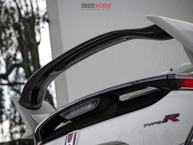 Seibon 2017 Honda Civic Type-R OE Carbon Fiber Rear Center Spoiler - RPL Performance