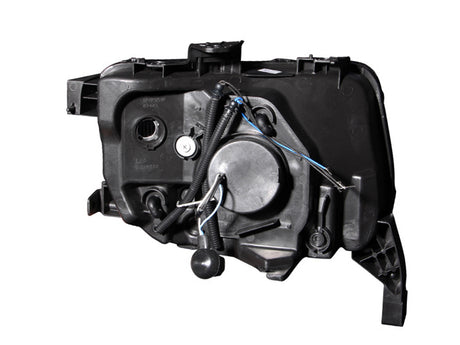 ANZO 2003-2006 Honda Element Projector Headlights w/ Halo Black - RPL Performance