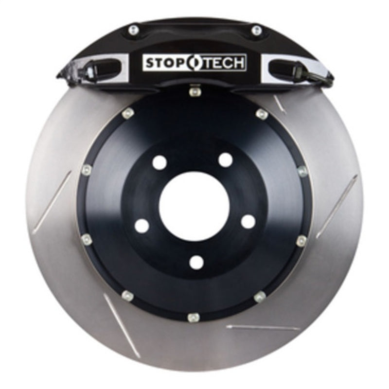 StopTech 00-05 Honda S2000 BBK Front ST-40 Black Caliper 328x28 Slotted Rotors