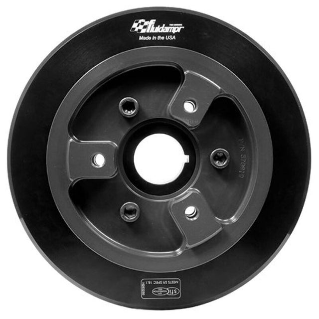 Fluidampr 90-05 Toyota 1JZ/2JZ I6 Steel 8.5in Dia Dry Sump Pulley Internally Balanced Damper - RPL Performance