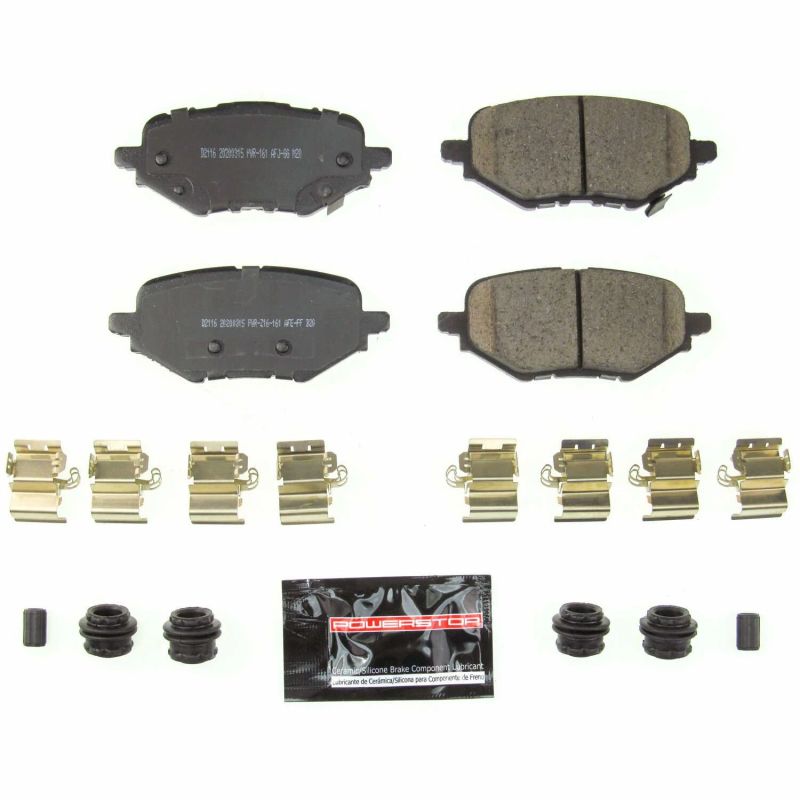 Power Stop 18-19 Honda Clarity Rear Z23 Evolution Sport Brake Pads w/Hardware - RPL Performance