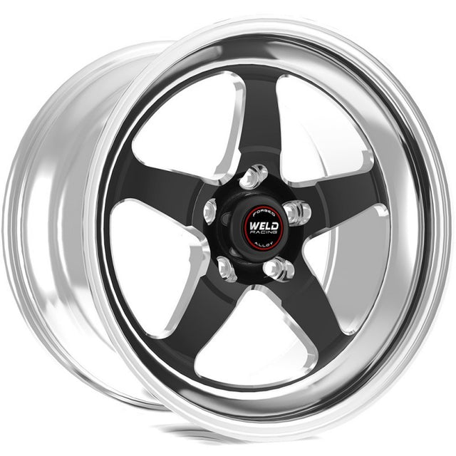 Weld S71 18x5 / 5x4.5 BP / 3.2in. BS Black Wheel (Medium Pad) - Non-Beadlock - RPL Performance