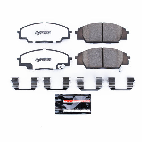 Power Stop 07-10 Acura CSX Front Z26 Extreme Street Brake Pads w/Hardware - RPL Performance