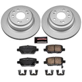 Power Stop 05-12 Acura RL Rear Z17 Evolution Geomet Coated Brake Kit - RPL Performance