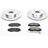 Power Stop 98-99 Acura CL Front Z23 Evolution Sport Brake Kit - RPL Performance