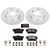 Power Stop 04-08 Acura TSX Rear Z17 Evolution Geomet Coated Brake Kit - RPL Performance