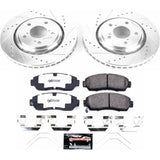 Power Stop 15-17 Honda Odyssey Front Z26 Street Warrior Brake Kit