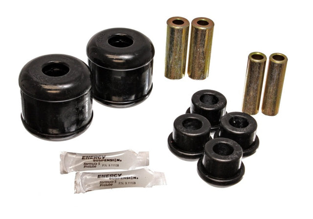 Energy Suspension 02-01 Honda Prelude Black Rear Trailing Arm Bushing Set - RPL Performance