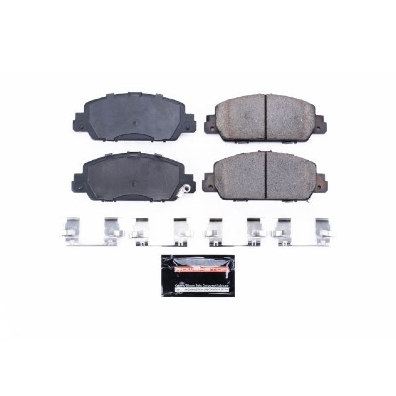 Power Stop 13-19 Honda Accord Front Z23 Evolution Sport Brake Pads w/Hardware - RPL Performance