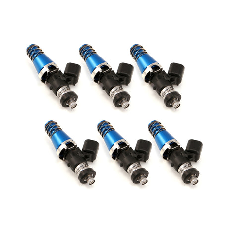Injector Dynamics 1340cc Injectors - 60mm Length - 11mm Blue Top - Denso Lower Cushion (Set of 6) - RPL Performance