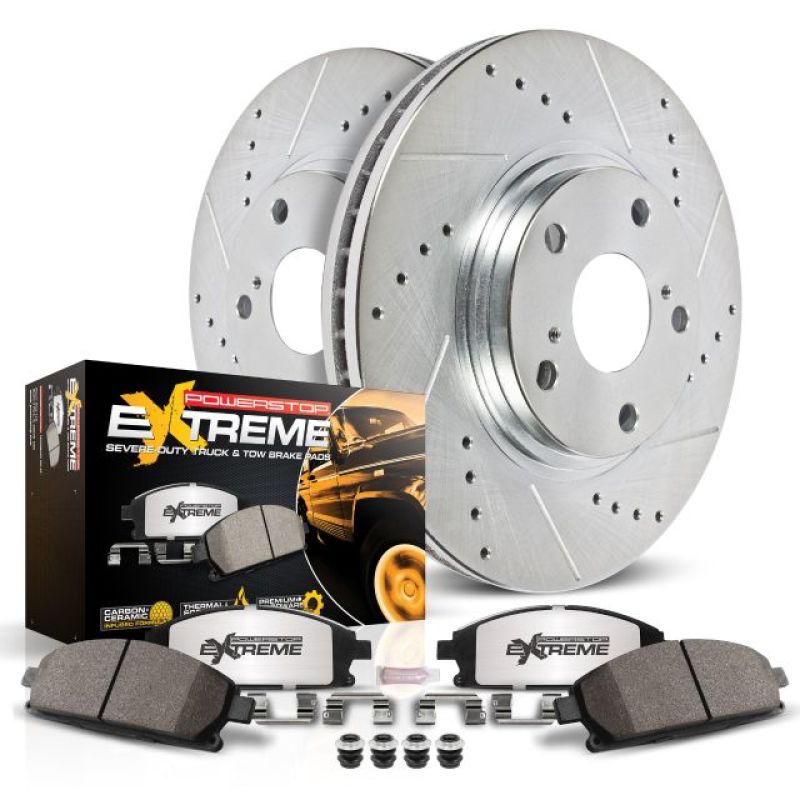 Power Stop 14-15 Acura ILX Front Z36 Truck & Tow Brake Kit - RPL Performance