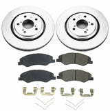 Power Stop 18-19 Honda Odyssey Front Z17 Evolution Geomet Coated Brake Kit