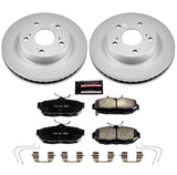 Power Stop 12-15 Honda Civic Front Z17 Evolution Geomet Coated Brake Kit - RPL Performance