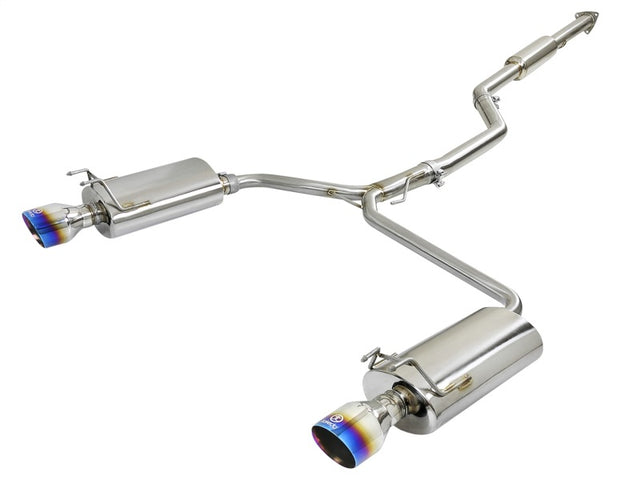 aFe Takeda 2.5-1.75in 304 SS Cat-Back Exhaust System 13-17 Honda Accord LX / EX / EX-L L4-2.4L - RPL Performance