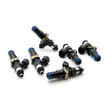 DeatschWerks 93-98 Toyota Supra TT 2200cc Injectors for Top Feed Conversion 14mm O-Ring (set of 6) - RPL Performance