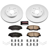 Power Stop 14-15 Acura ILX Front Z17 Evolution Geomet Coated Brake Kit - RPL Performance