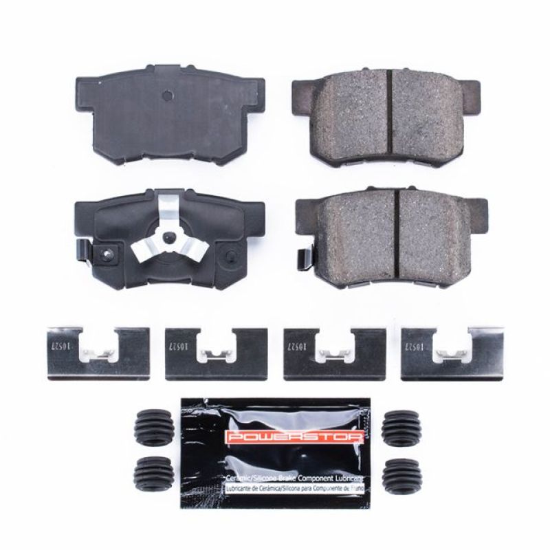 Power Stop 10-18 Acura RDX Rear Z23 Evolution Sport Brake Pads w/Hardware - RPL Performance