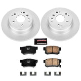 Power Stop 04-08 Acura TL Rear Z17 Evolution Geomet Coated Brake Kit - RPL Performance