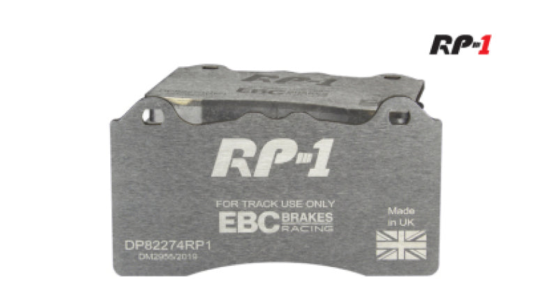 EBC Racing 2019+ BMW Z4 G29 / 2020+ Toyota GR Supra 2.0T RP-1 Race Front Brake Pads - RPL Performance