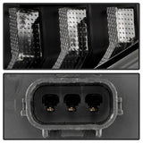 Honda Civic 16-20 LED Model High-Power LED Module Headlights - Black (PRO-YD-HC16LEDAP-SEQGR-BK)