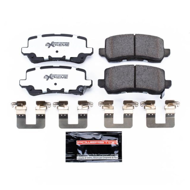 Power Stop 17-19 Acura MDX Rear Z26 Extreme Street Brake Pads w/Hardware - RPL Performance