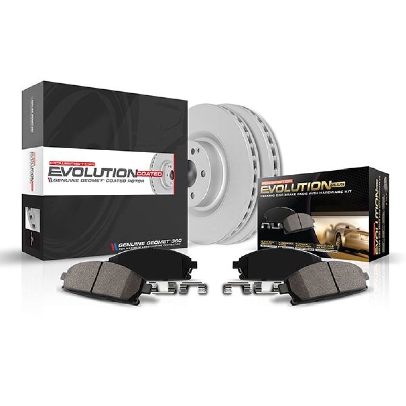 Power Stop 2021 Honda Odyssey Rear Z17 Coated Brake Kit - RPL Performance