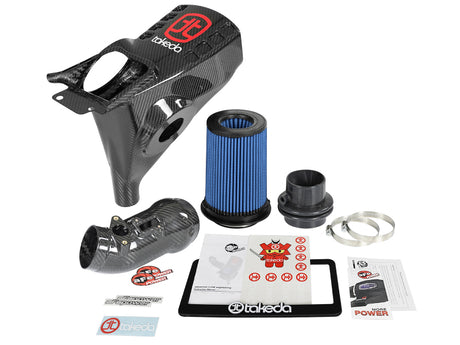 aFe Momentum Black Series Carbon Fiber CAIS w/Pro 5R Filter 17-18 Honda Civic Type R I4-2.0L (t) - RPL Performance