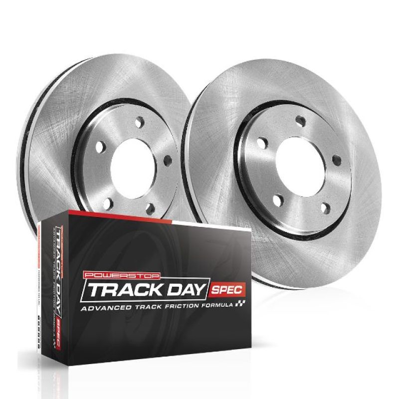 Power Stop 96-98 Acura RL Rear Track Day SPEC Brake Kit - RPL Performance