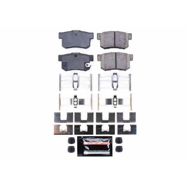 Power Stop 97-99 Acura CL Rear Z23 Evolution Sport Brake Pads w/Hardware - RPL Performance