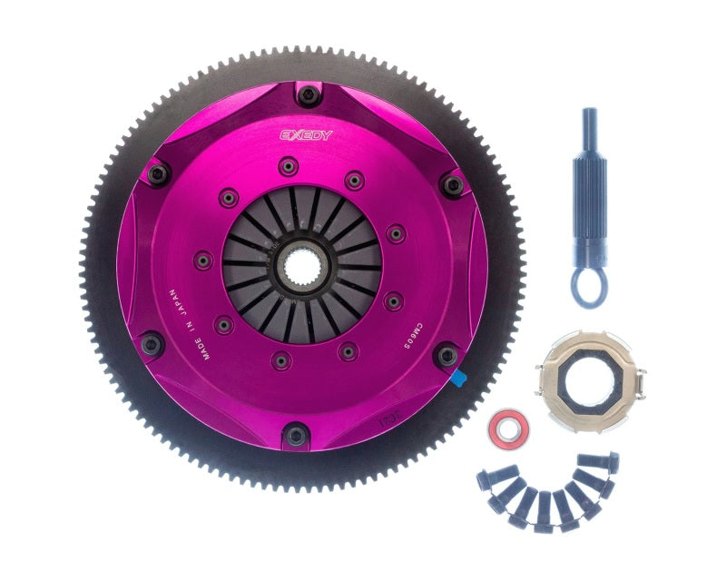 Exedy 2013-2016 Scion FR-S H4 Hyper Twin Cerametallic Clutch Sprung Center Disc Push Type Cover - RPL Performance