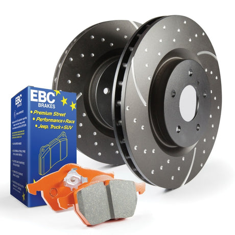 EBC S8 Kits Orangestuff Pads and GD Rotors - RPL Performance