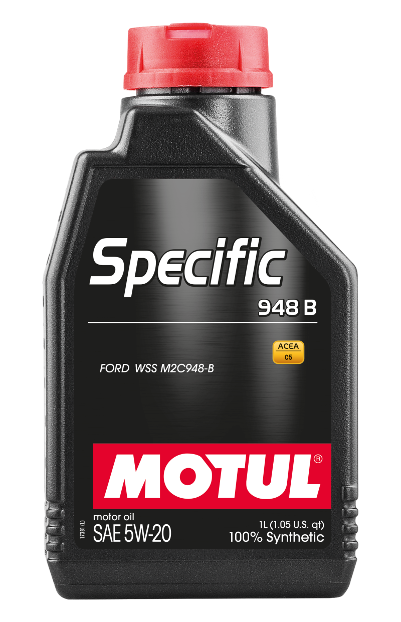 Motul 1L OEM Synthetic Engine Oil SPECIFIC 948B - 5W20 - Acea A1/B1 Ford M2C 948B - RPL Performance