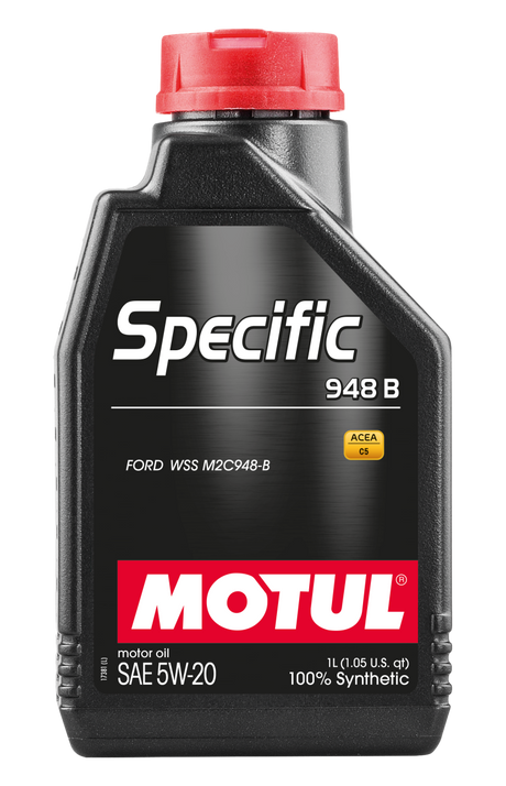 Motul 1L OEM Synthetic Engine Oil SPECIFIC 948B - 5W20 - Acea A1/B1 Ford M2C 948B - RPL Performance