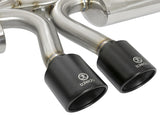 aFe Takeda 3in 304 SS Cat-Back Exhaust w/ Dual Center Black Tips 17+ Honda Civic Si (2dr) I4 1.5L - RPL Performance