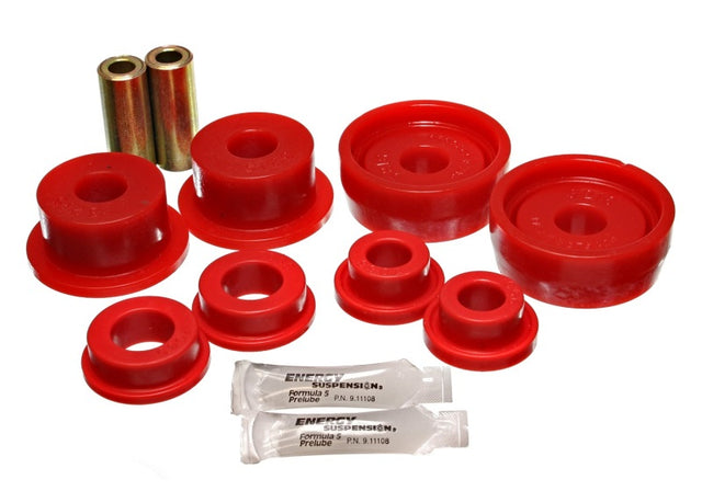 Energy Suspension 84-87 Honda Civic/CRX Red Rear Control Arm Bushing Set (Includes Trailing Arm Bush - RPL Performance