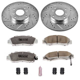 Power Stop 98-99 Acura CL Front Z26 Street Warrior Brake Kit - RPL Performance