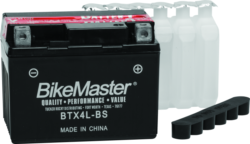 BikeMaster BTX4L-BS Battery