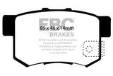 EBC 97 Acura CL 2.2 Yellowstuff Rear Brake Pads - RPL Performance