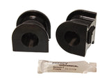 Energy Suspension 00-09 Honda S2000 Black 28.6mm Rear Sway Bar Bushing Set - RPL Performance