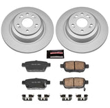 Power Stop 09-14 Acura TL Rear Z17 Evolution Geomet Coated Brake Kit - RPL Performance