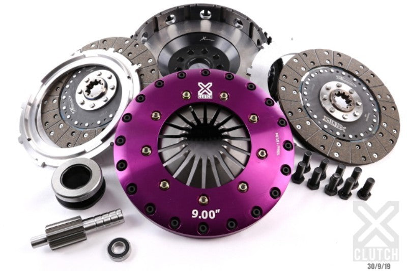 XClutch 97-03 BMW 540i Base 4.4L 9in Twin Solid Organic Clutch Kit - RPL Performance