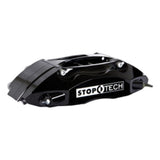 StopTech 00-05 Honda S2000 BBK Front ST-40 Black Caliper 328x28 Slotted Rotors