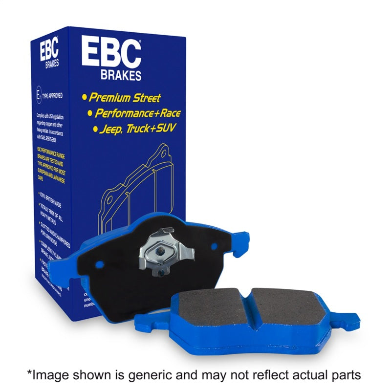 EBC 2010-2017 Honda Odyssey 3.5L Bluestuff Rear Brake Pads