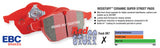 EBC 01-03 BMW 525i 2.5 (E39) Redstuff Rear Brake Pads - RPL Performance