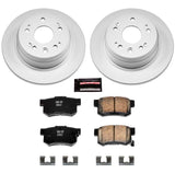 Power Stop 02-04 Honda CR-V Rear Z17 Evolution Geomet Coated Brake Kit - RPL Performance