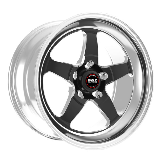 Weld S71 17x5 / 5x4.5 BP / 2.2in. BS Black Wheel (High Pad) - Non-Beadlock - RPL Performance