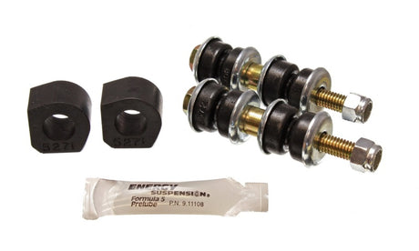 Energy Suspension 84-87 Honda Civic/CRX Black 16mm Front Sway Bar Bushings (Sway Bar link bushings a - RPL Performance