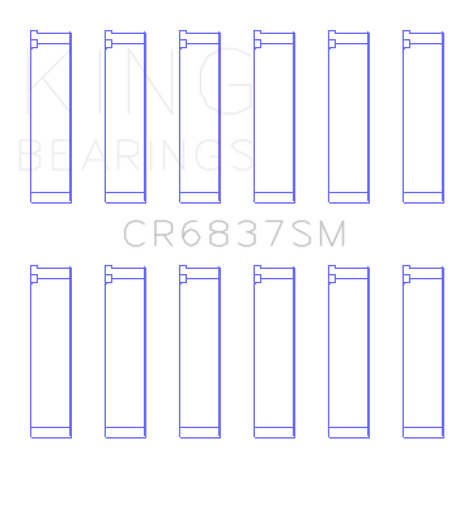 King Honda J30/J35 (Size Standard) Connecting Rod Bearing Set - RPL Performance