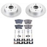 Power Stop 98-99 Acura CL Rear Z17 Evolution Geomet Coated Brake Kit - RPL Performance