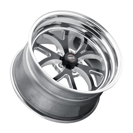 Weld S76 15x9 / 5x4.5 BP / 6.5in. BS Black Wheel (Medium Pad) - Non-Beadlock - RPL Performance